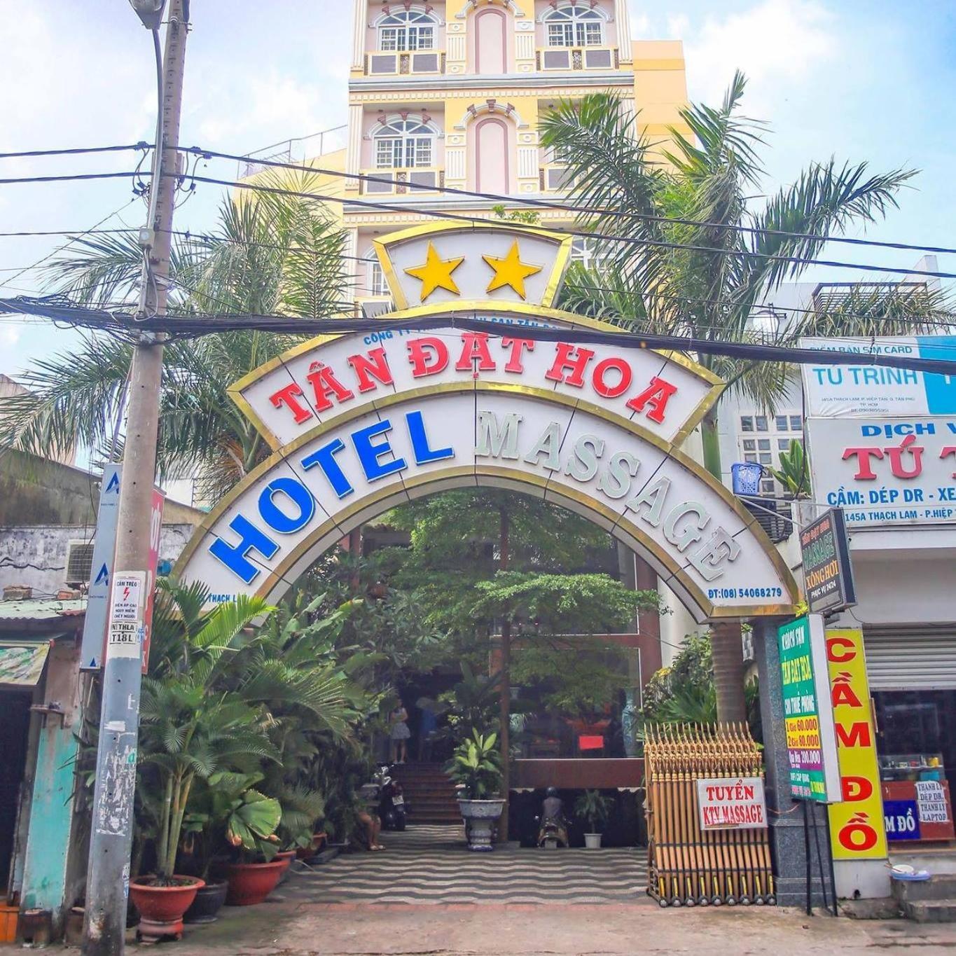 Tan Dat Hoa Hotel & Massage Ho Chi Minh-Byen Eksteriør billede